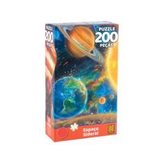 Quebra-Cabeça 200 Peças Espaço Sideral - Grow