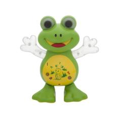 Boneco Musical Sapo Dancing com Luzes e SONS DM TOYS DMT5105, Colorido