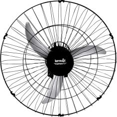 Ventilador Parede Tufão Sprint M3 60cm Bivolt - Lorensid