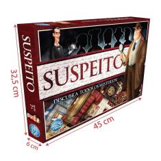 Jogo de Tabuleiro SUSPEITO - TOP LINE - Pais e Filhos