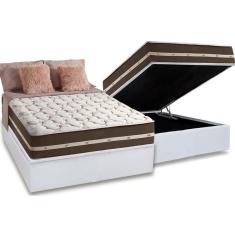 Conjunto Baú-Colchão Anjos Classic + Cama Casal 138