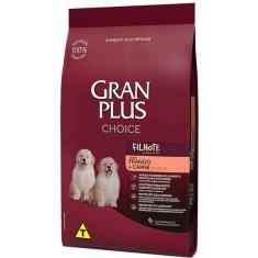 Ração GranPlus Choice Frango e Carne para Cães Filhotes - 10,1 Kg