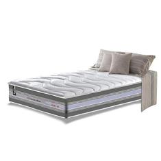 Colchão Solteiro de Molas Ensacadas D33 Cama Inbox Select Firme 88x188x32 Cinza
