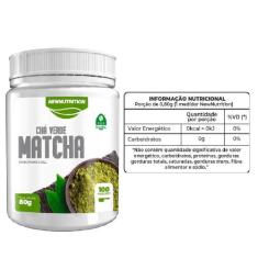 Suplemento Em Pó Newnutrition Matcha Chá Verde Sabor 80G - New Nutriti