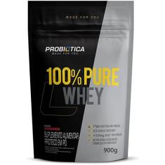 Whey 100 Pure  900G Refil  Probiotica
