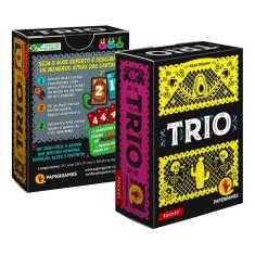 Jogo de Cartas Trio Papergames - 36 Cartas - 15 Minutos