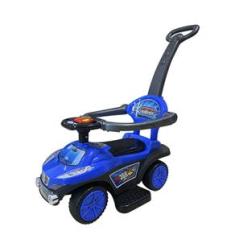 Mini Carrinho de Passeio Infantil com Empurrador BW059AZ - Azul