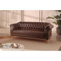 Sofá 3 Lugares Chesterfield Clássico Duque - Zurc Decor