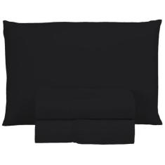 Jogo Lençol Cama Box Solteiro 400 Fios 03 Peças Toque Aveludado Lindo 