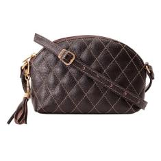 Bolsa Feminina Couro Transversal Pequena  Artlux  9046, Cafe