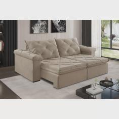 Sofá Retrátil 4 Lugares 262cm Astor 2137