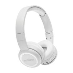 Fone de Ouvido Headphone AIWA HP-03-W Bluetooth Drive 30mm Branco / Bivolt
