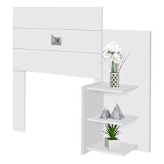 Cabeceira Solteiro Acapulco Branca - 1 Cabeceira