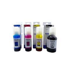 Kit Tinta Corante para Impressoras Epson - Cores: Cyan, Magenta, Yellow e Black