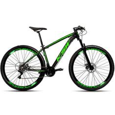 Bicicleta 29 KSW XLT 24V Câmbio Shimano TZ Freio a Disco MTB Alumínio