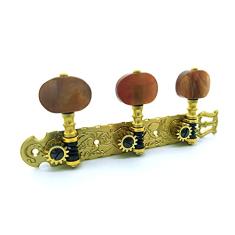 Tarraxa Gotoh violão classico nylon 35G3600C 2R Gold dourado