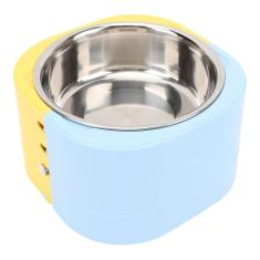 Tigela Elevada para Gatos, 3 Níveis de Ajustável Tigela Elevada para Comida de Gato Tigelas para Gatos Em Aço Inoxidável Alimentador para Animais de Estimação Com Almofadas