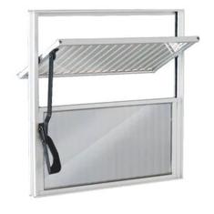 Janela de Aluminio Basculante 40x100cm Ecosul Esquadrisul Branco