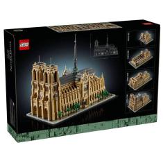 Lego Architecture Notre Dame Paris França - 4383 Peças 21061