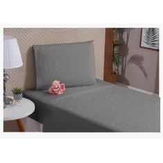 Kit Jogo De Cama Algodão Com Lençol De Cima Solteiro Percal 180 Fios B