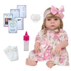 Bebe Reborn Realista Menina Abigail Com Itens Envio Imediato - Cegonha