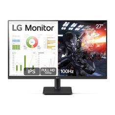 Monitor PC Gamer LG 27" IPS, Full HD, 100Hz, HDMI - 27MS500-B - 27MS500-B