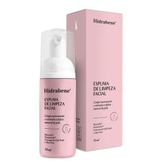 Espuma de limpeza facial hidrabene vegano 50ml