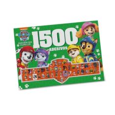 Patrulha Canina Prancheta Para Colorir Com 1500 Adesivos