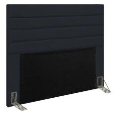 Cabeceira Cama Box Casal Queen 160cm Rubi D10 Corano Preto