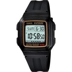 Relógio Casio Masculino Digital Standard F-201WA-9ADF
