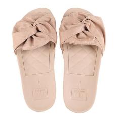 Chinelo Moleca Slide Com Laço Feminino-Feminino
