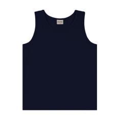 Regata Básica Infantil Feminina Rovi Kids Azul, 2, Azul
