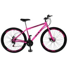 Bicicleta Aro 29 Kls Sport Gold Freio Disco Mtb 21 Marchas