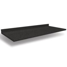 Tampo para Balcão 100% Mdf S515 Preto Brilho - Kappesberg