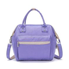 Bolsa multifuncional para troca de bebê Fralda Mochila Mochila de náilon impermeável Tecido de nylon elegante e leve Mochila multifuncional de viagem de alta capacidade