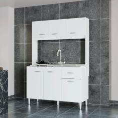 Cozinha Poquema Anete 6 Portas 1 Gaveta