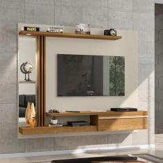 Painel para TV até 55 Polegadas com espelho 1 Porta Denver Bechara