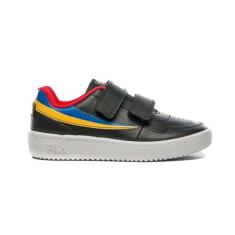 Tênis Infantil Arcade VLC Preto Azul Vermelho Fila F04K00018-4457