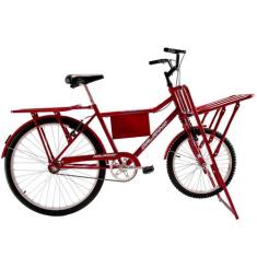 Bicicleta Carga Aro 26 Vermelha - Dalannio Bike, 26, Vermelho