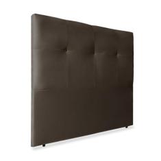Cabeceira Casal 140cm Sofia Suede Marrom ID Milani Store - Idelfonso, 