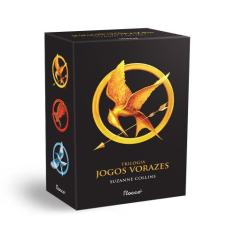 Box Livros Trilogia Jogos Vorazes Suzanne Collins Com Pôster