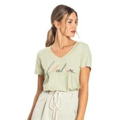 Blusa Feminina Endless Verde-Feminino