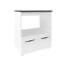 Balcão Armário Para Fogão Cooktop 5 Bocas E Forno Elétrico Cozinha Eve