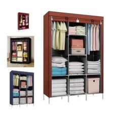 Guarda roupa grande portatil armario arara cabideiro dobravel roupeiro