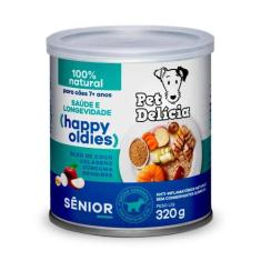 Ração Úmida Para Cães Pet Delicia Sênior 7+ 320G - Pet Delícia