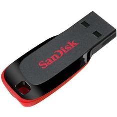 Pen Drive SanDisk Cruzer Blade 16GB USB 2.0