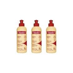 Creme Para Pentear Yamasterol 200G Babosa - Kit Com 3Un