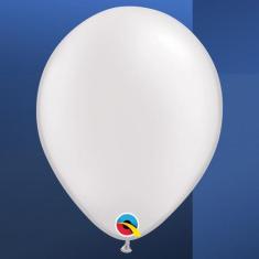 Balão Branco Perolado 5 Pol Pc 100Un Qualatex 43597