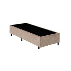 Cama Box Solteiro 78 Bege Suede - Santo Box
