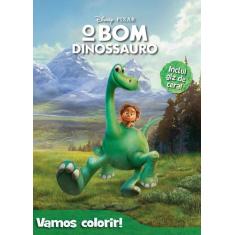 Livro - Disney - Vamos colorir - O bom Dinossauro
